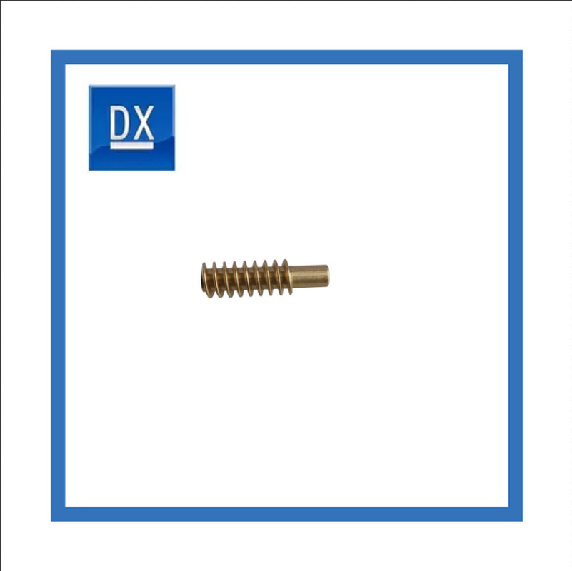 OEM ODM Metal Brass Worm Gear Transmisi Parts Untuk 2000 Encoder