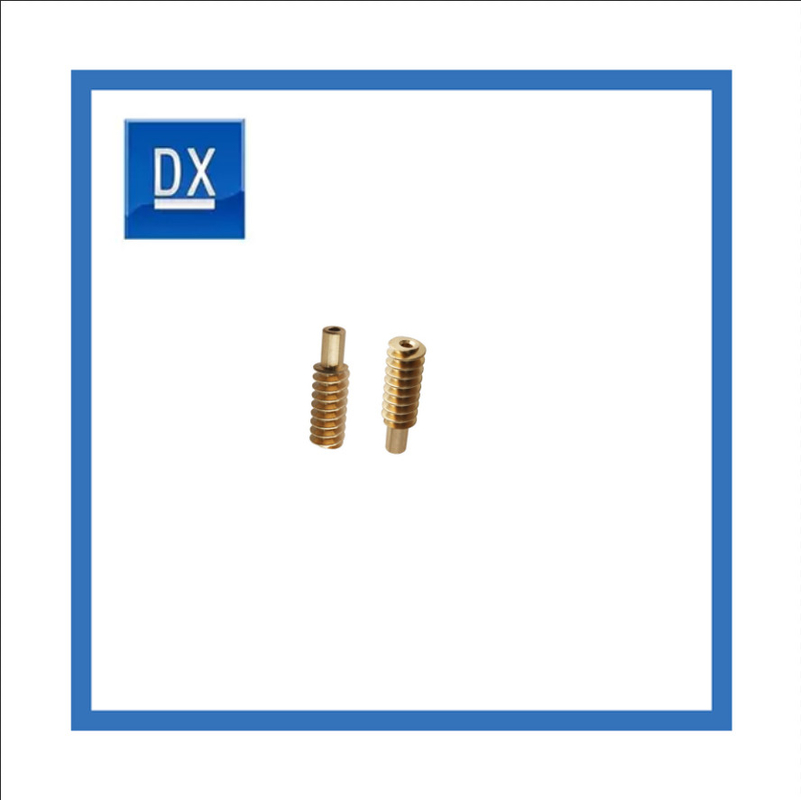 OEM ODM Metal Brass Worm Gear Transmisi Parts Untuk 2000 Encoder