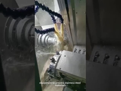 Bagian mesin mesin mesin CNC otomatis untuk ventilator baja tahan karat medis