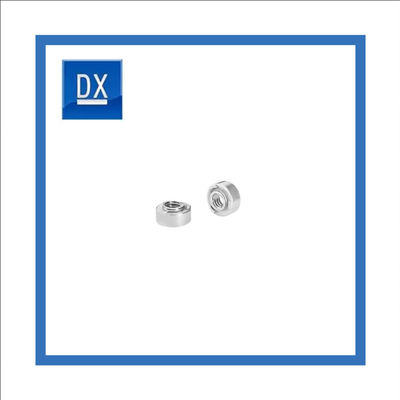 Perak 6.2mm Tinggi SS304 ODM Round Base Weld Nut